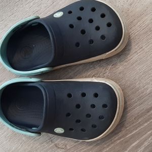 Boy crocks size 1 little boy navy